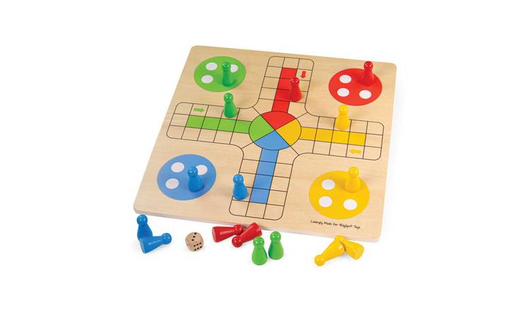 Bigjigs Toys Traditional Ludo - 3 Years +