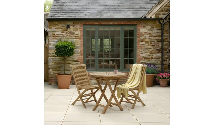 Charles Bentley Set Of 2 Teak Folding Chairs - Brown