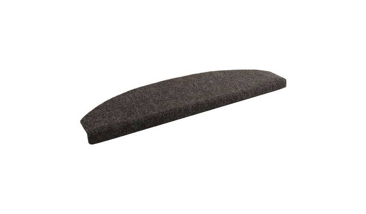 Walplus Pack of 15 500 G/m2 Pile Stair Mats - Anthracite - 80 x 24.5 cm