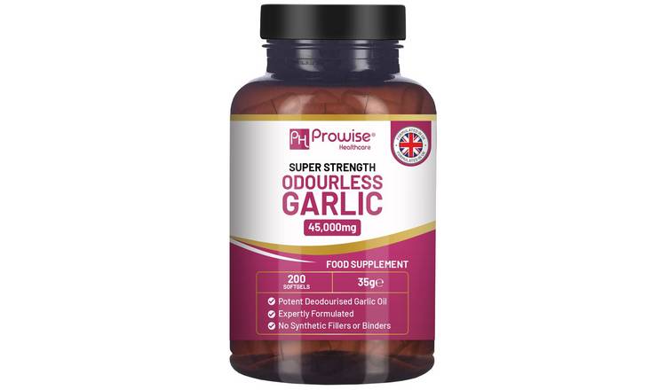 Prowise 45000mg Premium Odourless Garlic - 200 Softgels