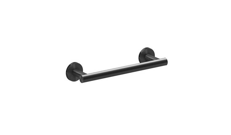 Cosmic Architect Towel Rail - Brushed Black Pvd