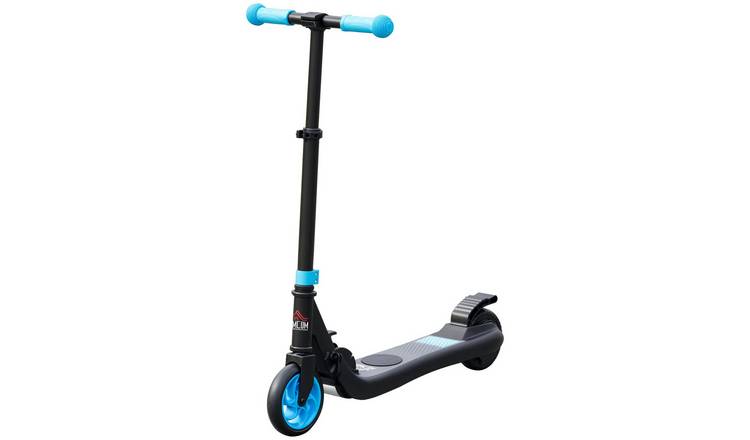 HOMCOM Age 6 Plus Foldable Adjustable Rear Brake Electric Scooter – Sky Blue
