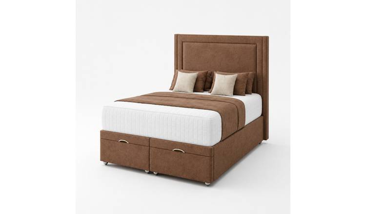Comfy Deluxe Rio 3ft Single End Lift Ottoman Bed Set - Beige