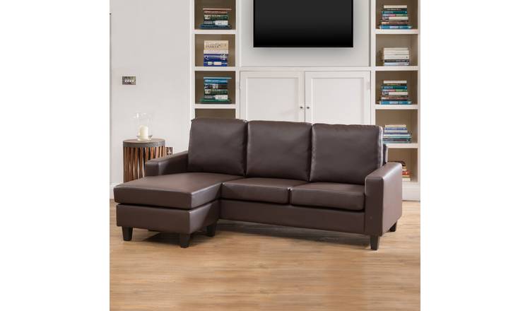 Artemis Home Modena Reversible Corner Sofa - Brown