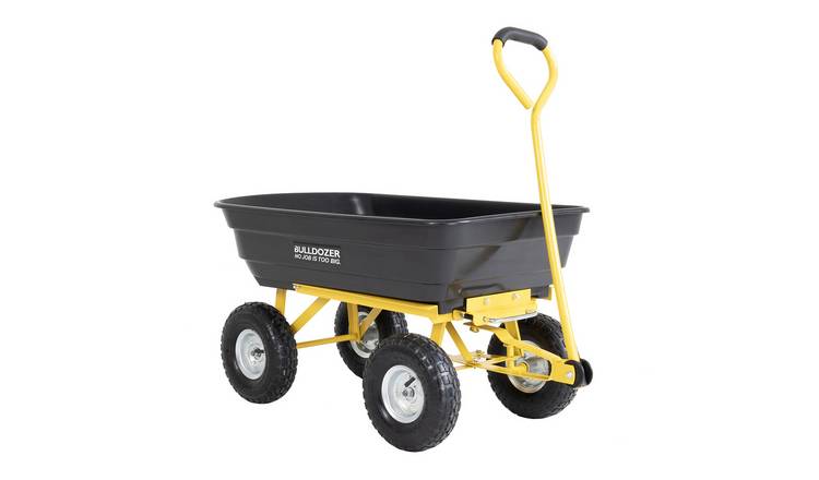 Charles Bentley BULLDOZER PRO 200kg Heavy Duty Garden Dump Trolley