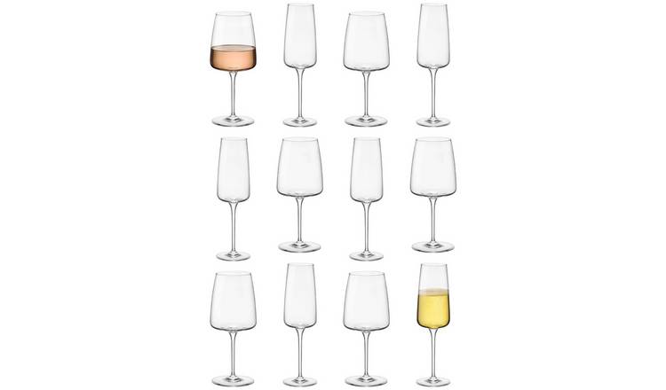 Bormioli Rocco 12 Piece Nexo Glass Stemware Set