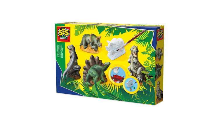SES Creative Dinosaurs Casting and Painting Craft Set - Age 5+