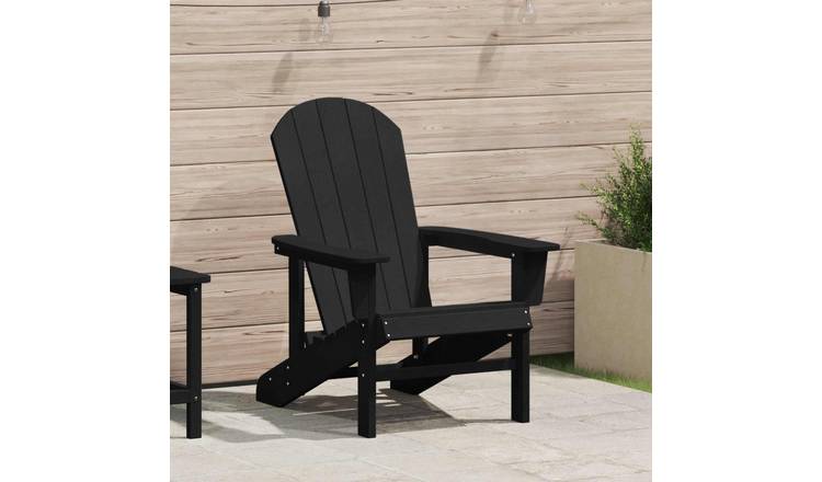 Walplus Metal Chair - Black - 82 x 74 x 92 cm