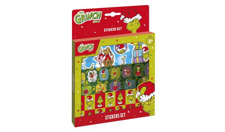 Totum The Grinch Stickers Craft Set