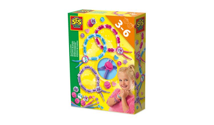 SES Creative Bead Bracelets Kids Craft Set