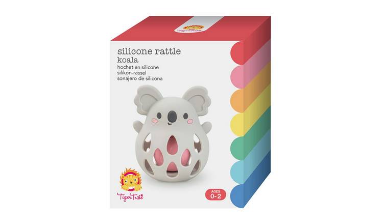 Tiger Tribe Silicone Rattle - Koala - Birth +