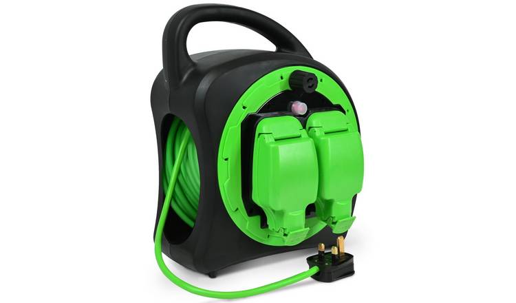 Desiretech Outdoor IP54 2 Socket Cable Reel - 30 Metre