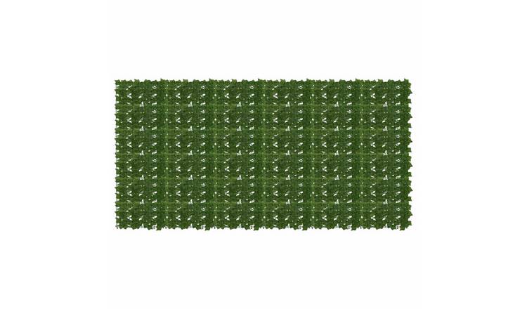 Walplus Rectangular Balcony Screen - Green - 300 x 150 cm