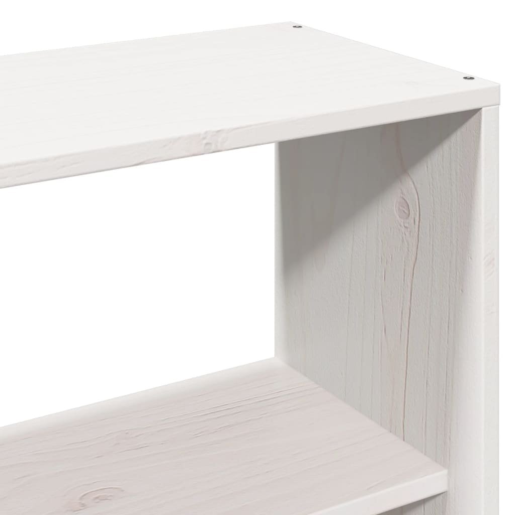 Walplus Pine Wood Headboard with Storage - White - 166 x 23 x 110 cm - Image 7