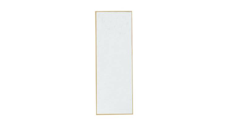 Living and Home Over the Door Full Length Mirror - Golden