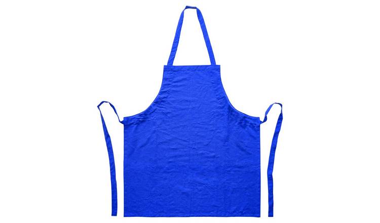 Nicola Spring Cotton Kitchen Bib Apron - Royal Blue