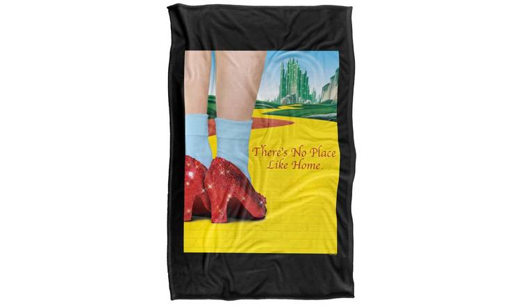 The Wizard Of Oz Theres No Place Like Home Blanket - 147cm x 91cm