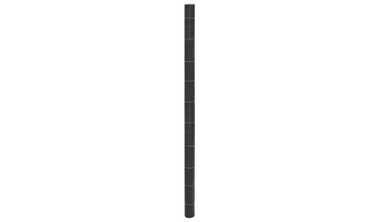Walplus 100g/m² Polypropylene Gerden Plant Membrane PP - Black - 200 x 10000 cm