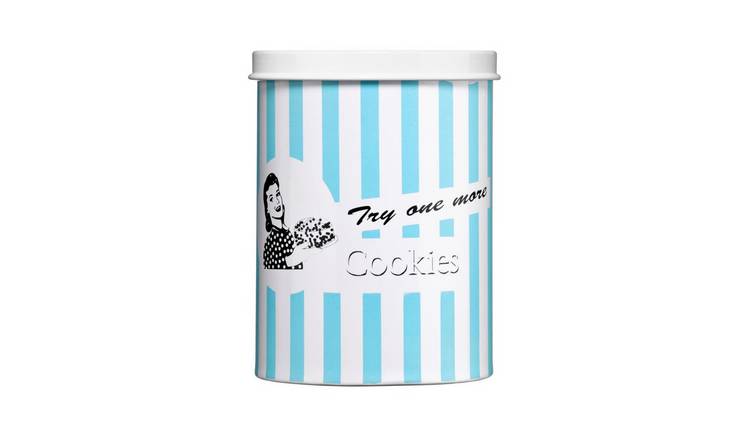 Orsina Try one more Cookie Canister – Blue