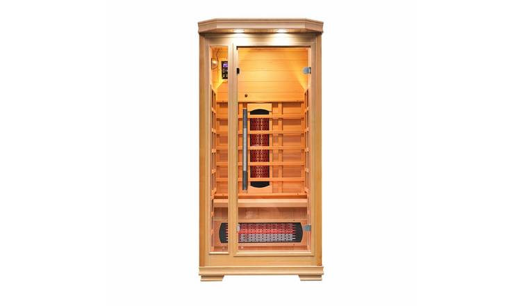 Vidalux 1 Person Solara Full Spectrum Infrared Sauna With Complete Heat