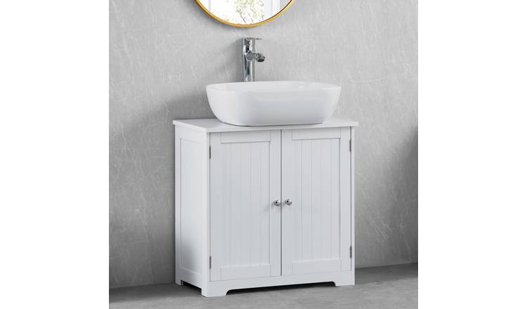 Bath Vida Priano 2 Door Under Sink Cabinet - White