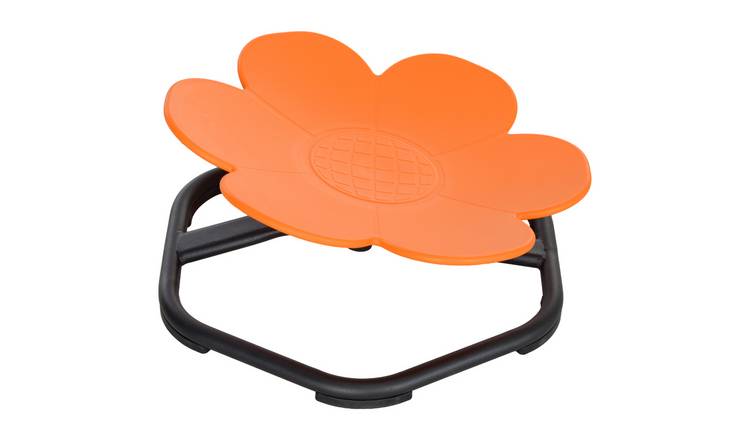 AIYAPLAY Toddler Metal Base AntiSlip Seat Spinning Chair - Orange