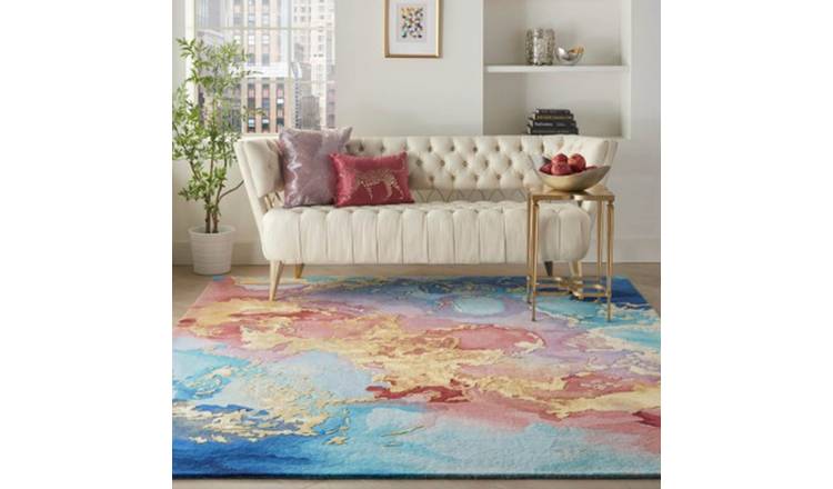 Mega Flooring Multi Handmade Abstract Rug - 114 x 175cm