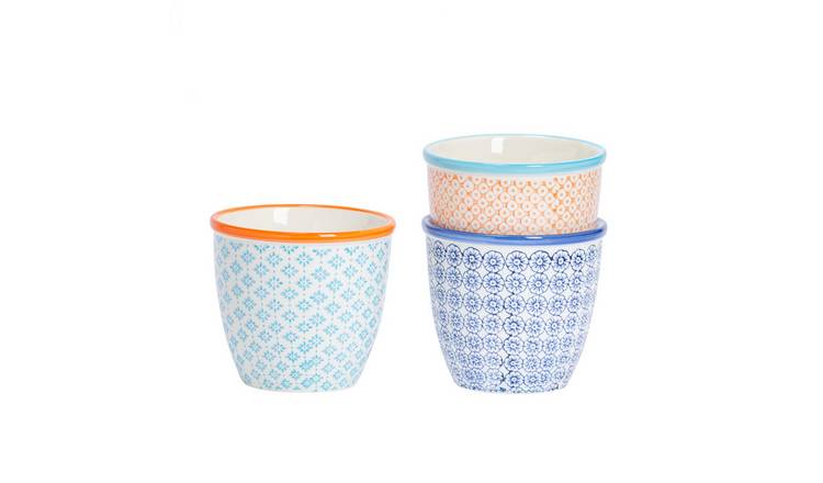Nicola Spring Hand Printed Plant Pots - Floral