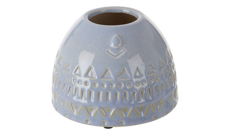 Orsina Visage Extra Small Stoneware Face Vase – Blue