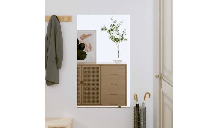 Walplus Glass Wall Mirror - Silver - 50 x 80 cm