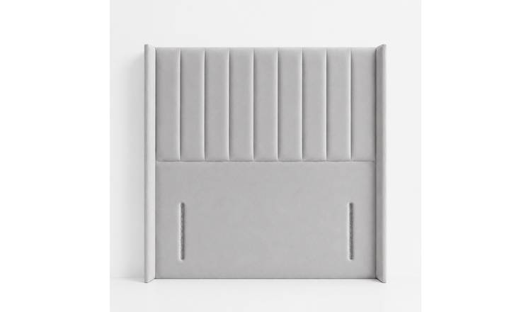 Comfy Deluxe Ameila Double Headboard - Silver