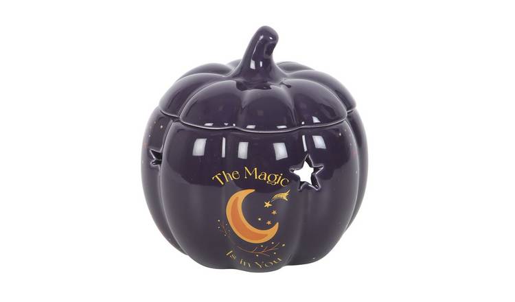 Something Different The Magic Is In You Pumpkin Oil Burner - Midnight Blue