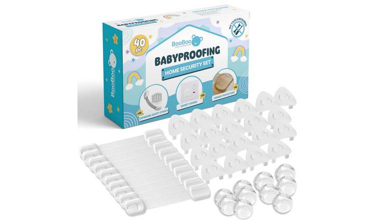 BooBoo Baby Child Cupboard Safety Proofing Kit - 40 Pack