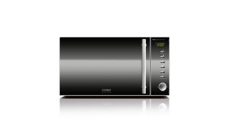 Caso Design 20L Ceramic Menu Microwave + Grill - Black