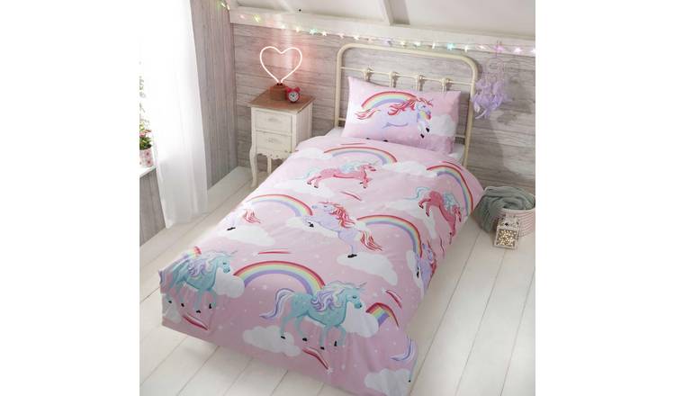 Rapport My Little Unicorn Pink Duvet Cover Set - Single