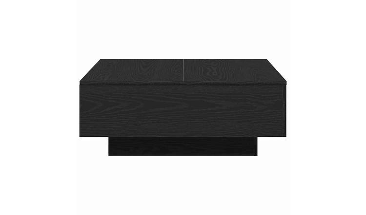 Walplus Coffee Table - Black Oak - 80 x 80 x 31 cm