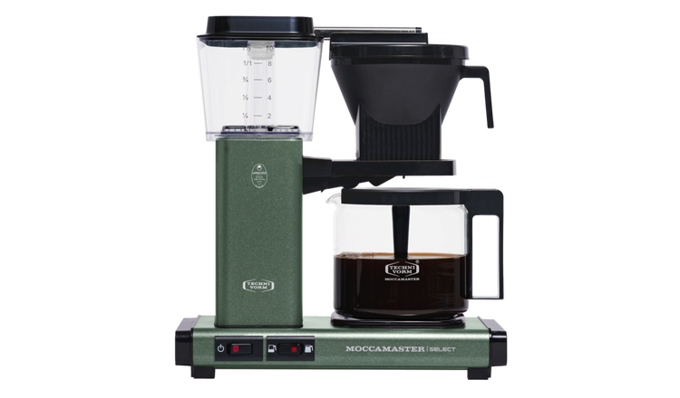 Moccamaster KBG Select Filter Coffee Machine - Forest Green