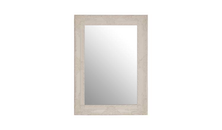 Orsina Como Ornate Wall Mirror - White
