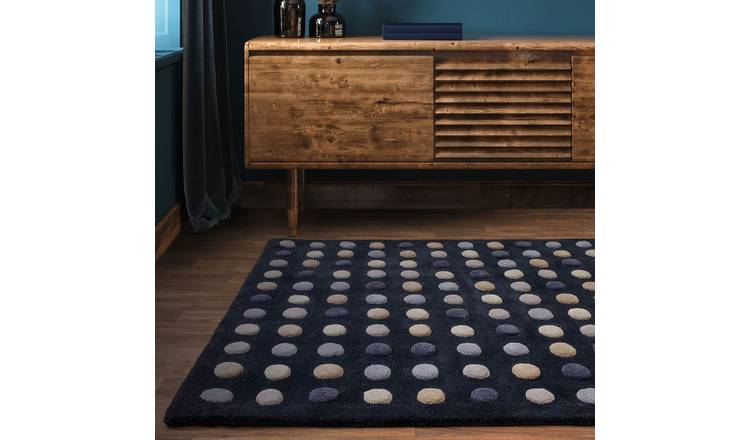 Mega Flooring Blue Modern  Rug - 200 x 300cm