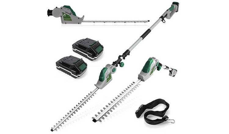 Gracious Gardens 18V Cordless Hedge Trimmer with 2 Batteries