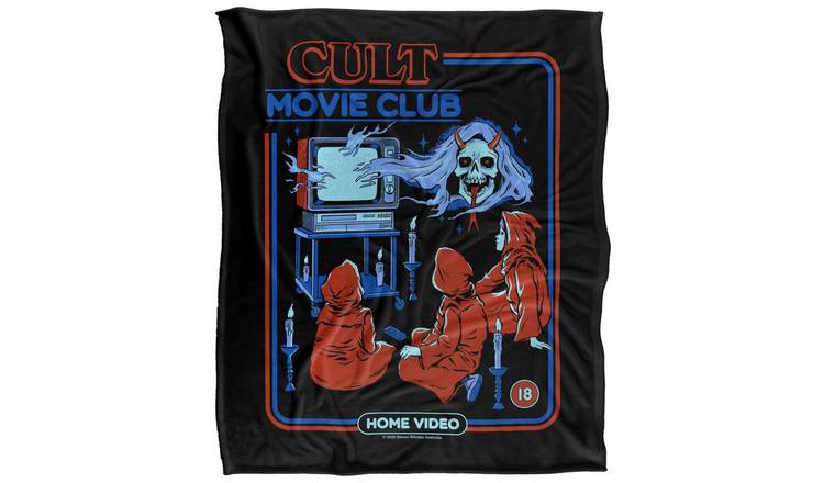 Steven Rhodes Cult Movie Club Soft Touch Blanket - 152cm x 127cm