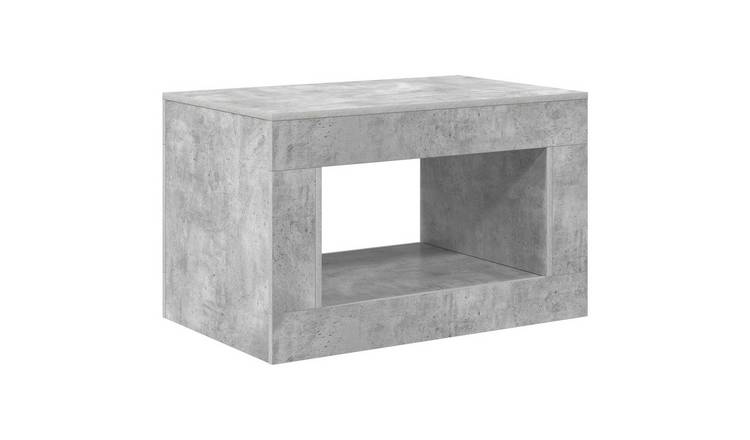 Walplus Side Table - Concrete grey - 80.5 x 50 x 50 cm