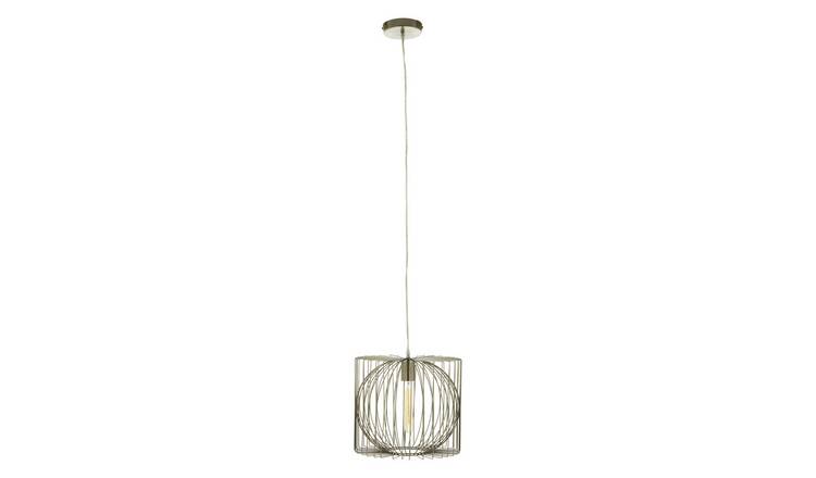 Orsina Aselo Metal Pendant Light - Silver