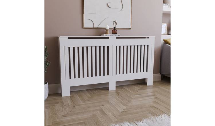 Vida Designs Chelsea Radiator Cover Large - White