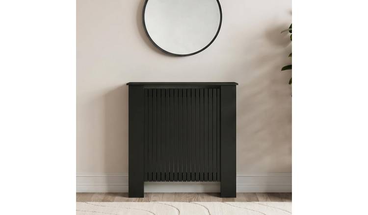 OHS Ribbed Radiator Cover - Black - Small