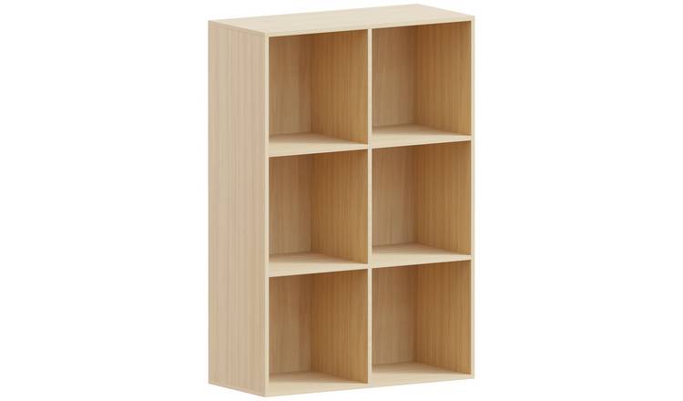Vida Designs Durham 2x3 Cube Storage Unit - Oak