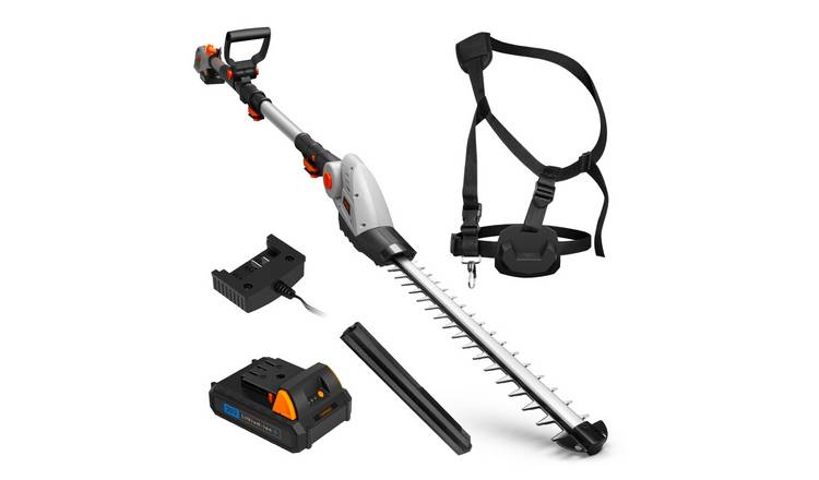 VonHaus 20V Telescopic Pole Hedge Trimmer - Cordless