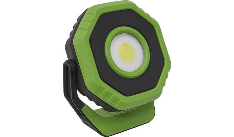 Loops Direct Aluminium Rechargeable Floodlight 14W COB - Green