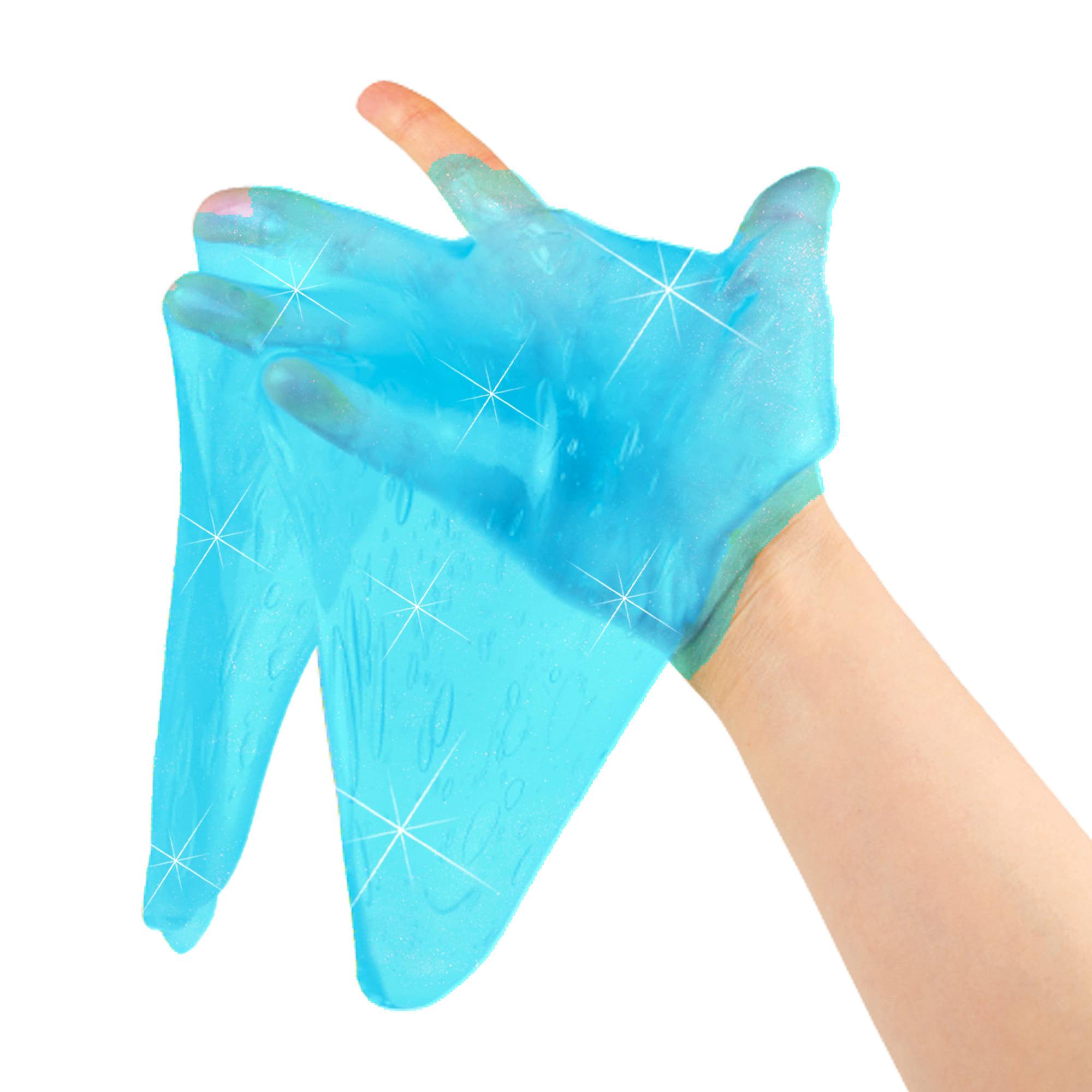 SES Creative Slime Sensory Set - 140g Jar - Blue Glitter - Image 2
