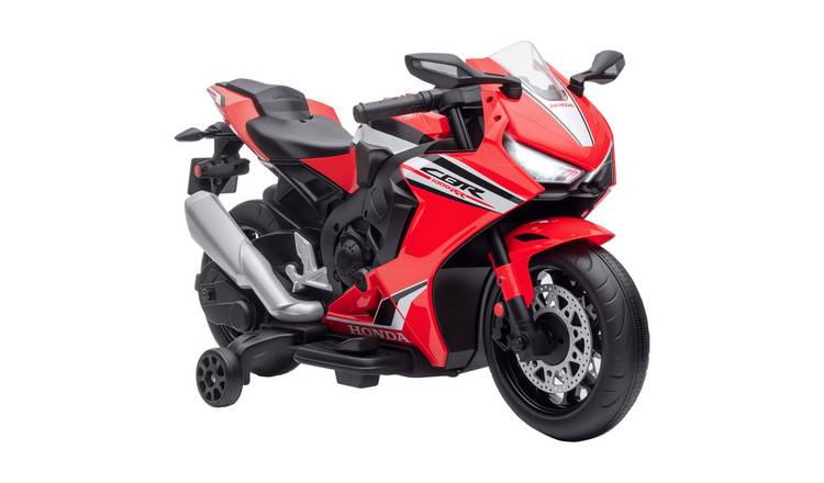 HOMCOM Honda Licensed 6 Volt 3 to 5 Years Ride on Motorcycle - Red